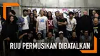 Rancangan RUU Permusikan telah disepakati untuk ditarik oleh para musikus. Keputusan ini didapat setelah terjadinya konferensi meja potlot.