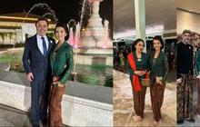 Potret Farah Quinn di Ultah Puteri Solo, Cantik Berkebaya Bertemu Dewi Soekarno
