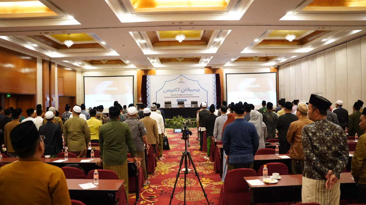 Majelis Masyayikh mengadakan Bimbingan Teknis (Bimtek) Sistem Penjaminan Mutu Satuan Pendidikan Muadalah Salafiyah Angkatan I pada Kamis (7/11) hingga Sabtu (9/11) (Istimewa)