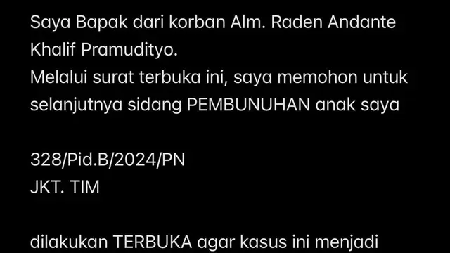 Unggahan Angger Dimas. (Foto: Dok. Instagram @anggerdimas)