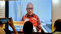 Ketua Satgas Imunisasi Dewasa Perhimpunan Dokter Spesialis Penyakit Dalam Indonesia (PAPDI) Sukamto Koesnoe soal Vaksinasi Dewasa Penting untuk Kurangi Beban Penyakit Menular Secara Keseluruhan, Jakarta (26/10/2023). Foto: Liputan6.com/Ade Nasihudin.