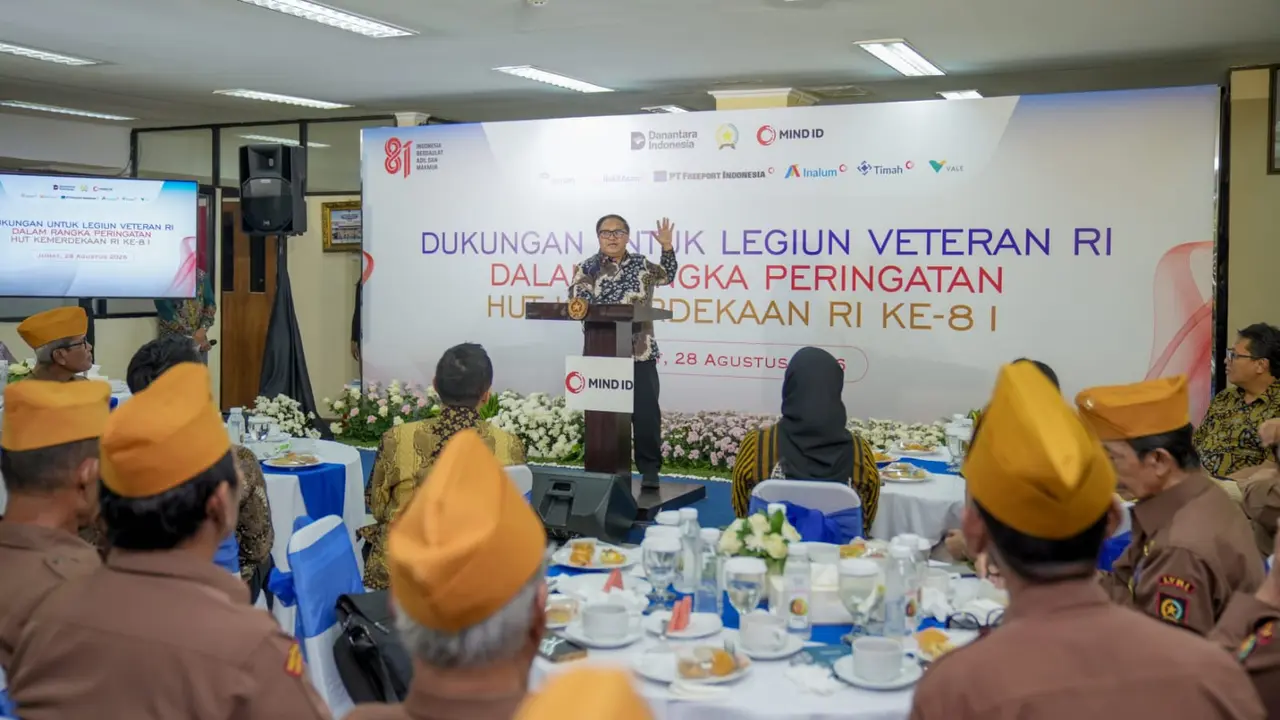 MIND ID Pasok Bantuan untuk Veteran LVRI. (Dok, MIND ID)
