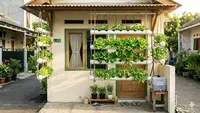 9 Ide Kebun Mini Hidroponik untuk Rumah Kontrakan Kecil, Konsep Minimalis yang Produktif