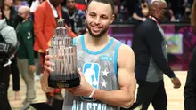 Stephen Curry di NBA All-Star 2022. (AFP/Tim Nwachukwu / GETTY IMAGES NORTH AMERICA / Getty Images).