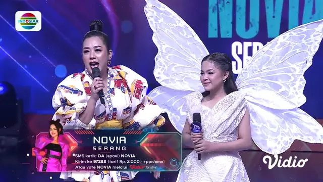 Soimah untuk Pertama Kalinya Memberikan Standing Ovation untuk Penampilan Novia (Serang) Lewat Lagu 'Kupu-Kupu'
