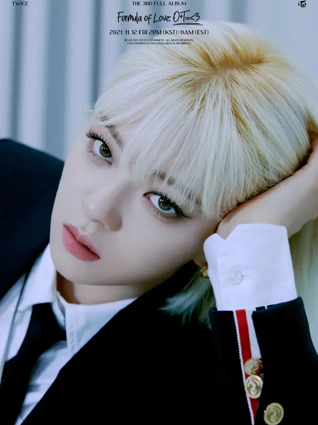 Jeongyeon Twice. (JYP via Soompi)