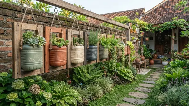 Ide Galon 5 Liter untuk Pot Gantung Mini
