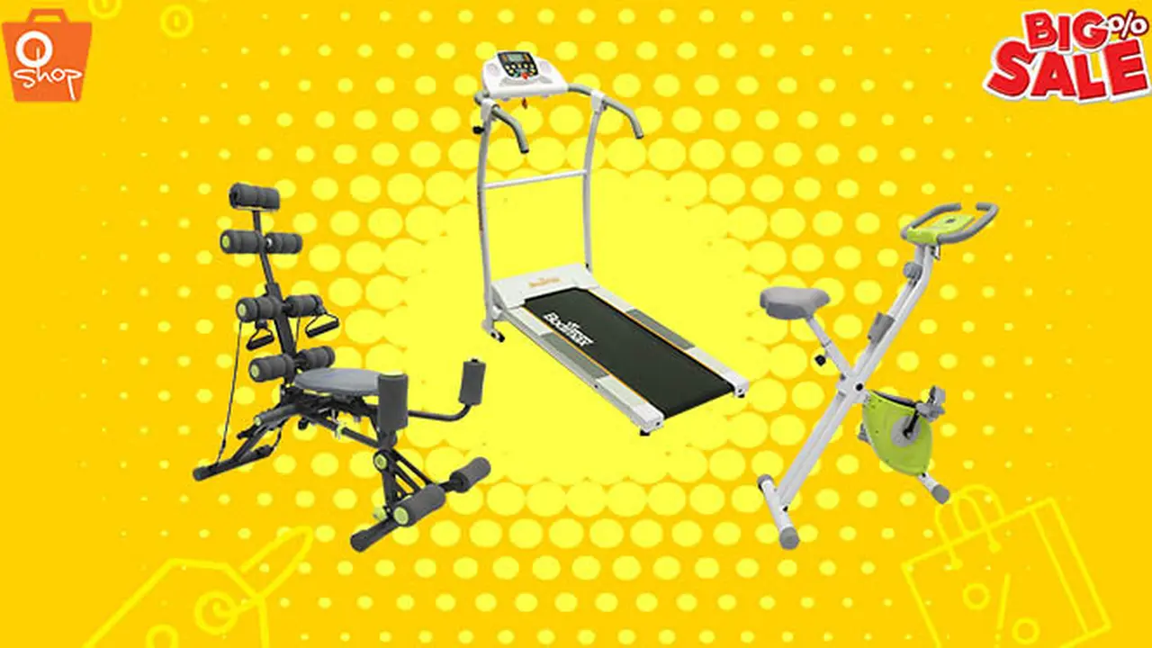 Alat Fitnes Enggak Mahal, Cek Promo Big Sale & Cashback Ini