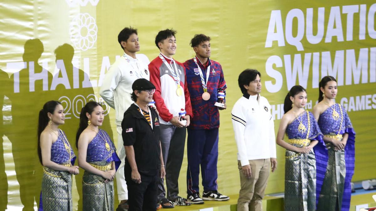 Renang Kembali Sumbang Medali, 1 Perak dan 1 Perunggu di Hari Keempat SEA Games 2025