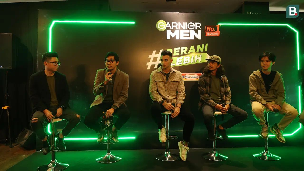 Konferensi pers Garnier Men berani lebih