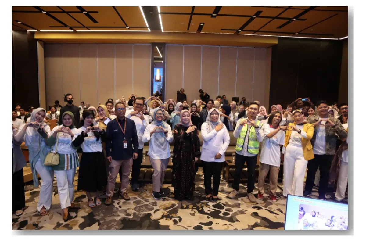 Kementerian Komunikasi dan Informatika (Kemenkominfo) menggelar acara temu Influencer bertema 'Mewujudkan Visi Smart City dalam Transformasi Ibu Kota Nusantara' di The Rinra Hotel, Makassar, Sulawesi Selatan, Rabu (6/12/2023).