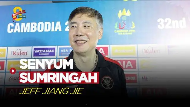 VIDEO: Senyum Bahagia Pelatih Voli Putra Timnas Indonesia Lolos ke Final SEA Games 2023