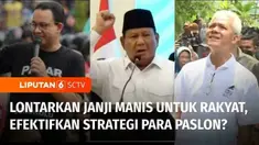 Pilpres kian dekat, beragam tingkah laku para Capres-Cawapres terus jadi sorotan. Selain soal persaingan para kandidat yang kian memanas, ketiga paslon terus melontarkan janji-janji manis untuk memikat hati rakyat. Di tengah warga yang  melek politik...