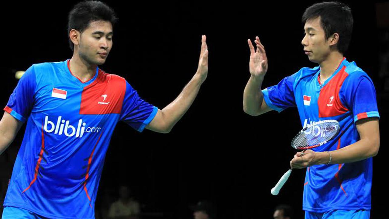 Ganda Putra Indonesia Tembus Perempat Final Kejuaraan Dunia