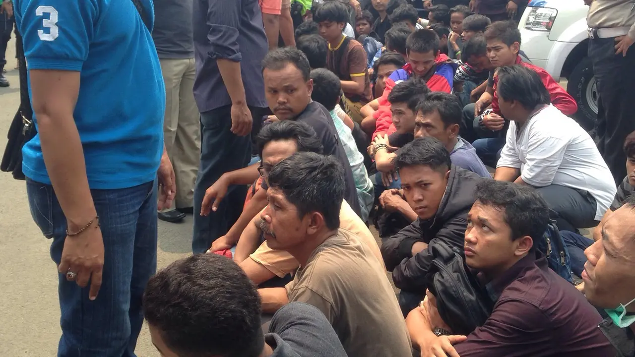 Demo Setya Novanto dan Fadli Zon di Bandara, 40 Orang Diamankan