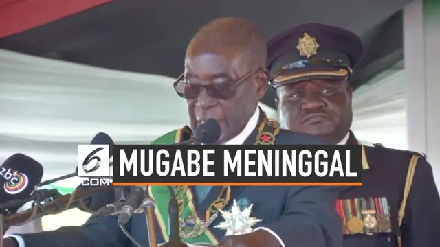 Mantan Presiden Zimbabwe Robert Mugabe meninggal di usia 95 tahun. Mugabe sempat berkuasa dari tahun 1980-2017, lalu digulingkan paa November 2017.
