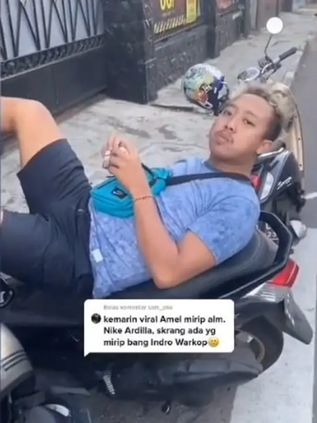 6 Potret Krisnandi Alfin, Pria yang Viral Mirip Indro Warkop saat Muda