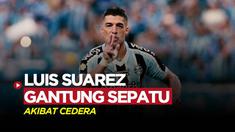 Berita video mantan striker Barcelona, Luis Suarez, pertimbangkan untuk gantung sepatu lebih cepat. Keputusan ini karena masalah cedera pada lututnya.