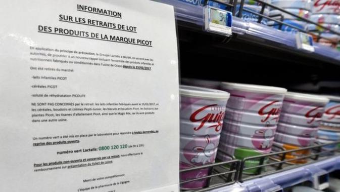 Skandal Salmonella Dalam Susu Bayi Prancis Berdampak Di 83 Negara Global Liputan6 Com