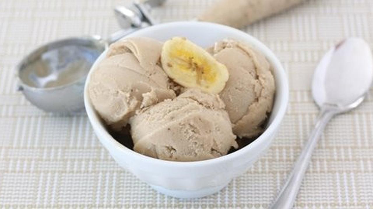 Banana Peanut Butter Ice Cream