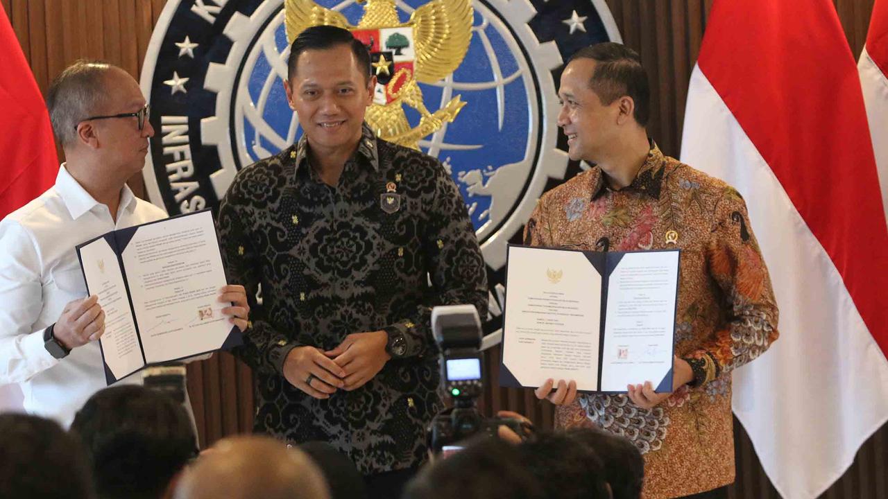 FOTO: MoU Kementrian Transmigrasi–Kementrian Perindustri, Dorong Pusat Pertumbuhan Ekonomi Baru di Daerah