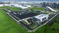 Sirkuit balap serba medan (all-terrain race track) pertama BYD di Zhengzhou, Tiongkok (BYD)