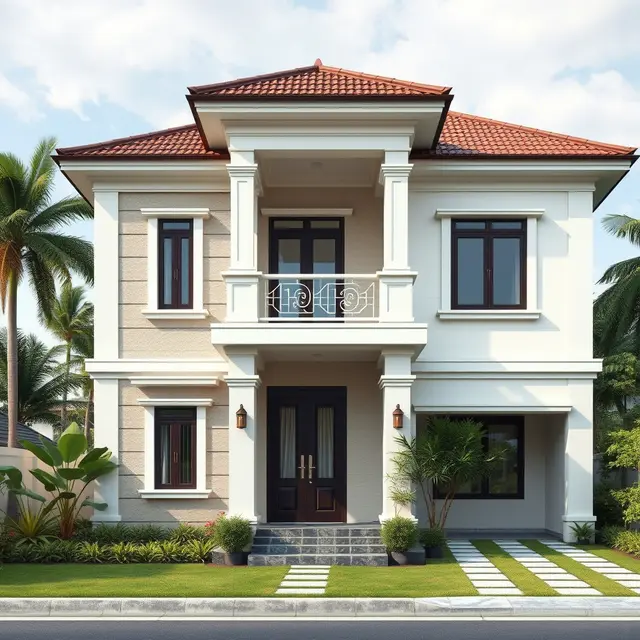 Model Rumah Klasik Modern