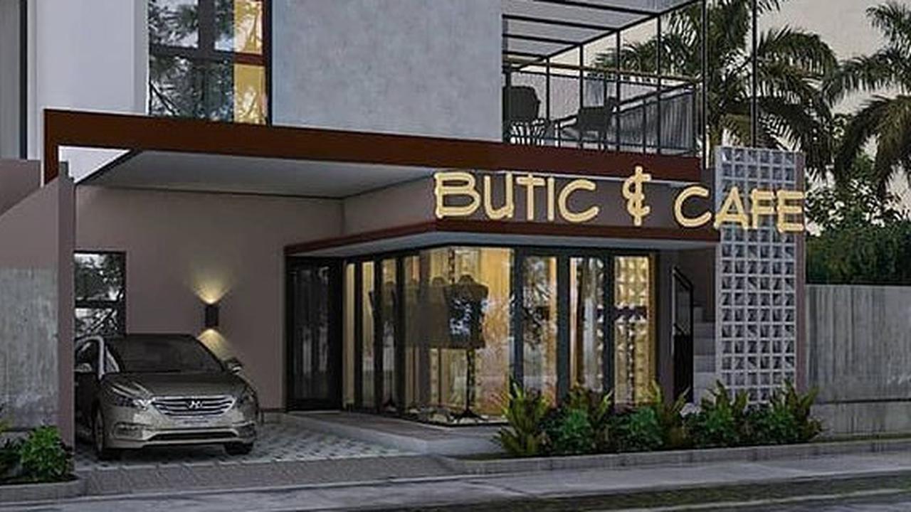 Desain Ruko 2 Pintu 1 Lantai Minimalis, Solusi Bisnis Modern dan Fungsional
