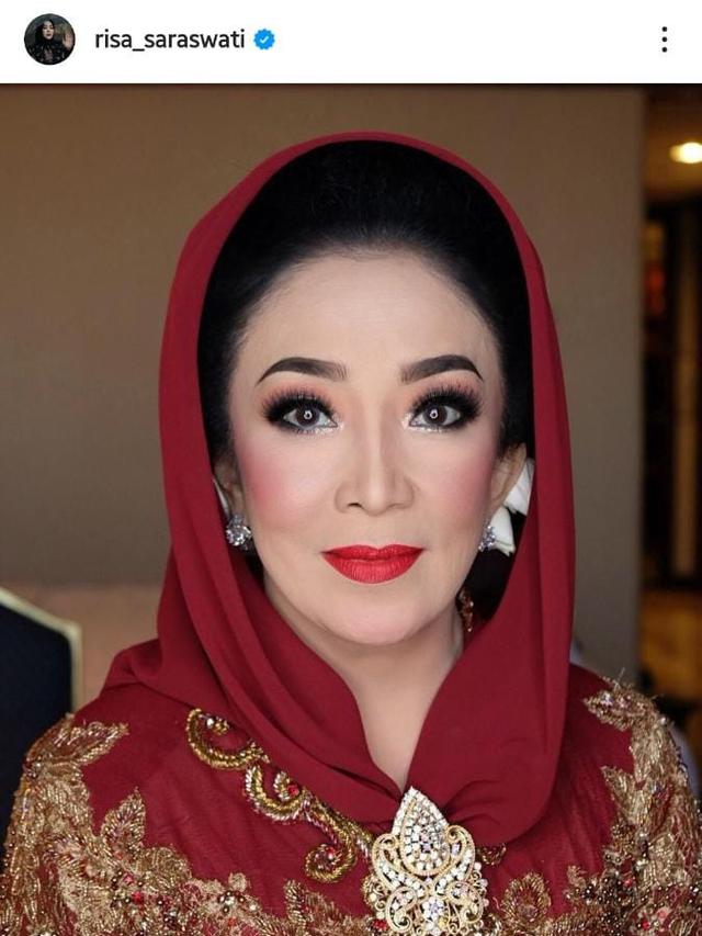 Ibunda Risa Saraswati, Elly Rawilah. (Instagram @risa_saraswati)