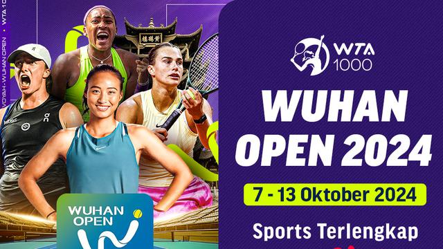 WTA 1000: Wuhan Open 2024 di Vidio