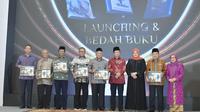 Ketua Umum Partai Hanura Oesman Sapta Odang (Oso) menghadiri acara peluncuran buku Imam Besar Masjid Istiqlal Jakarta Prof Dr KH Nasaruddin Umar. (Ist)