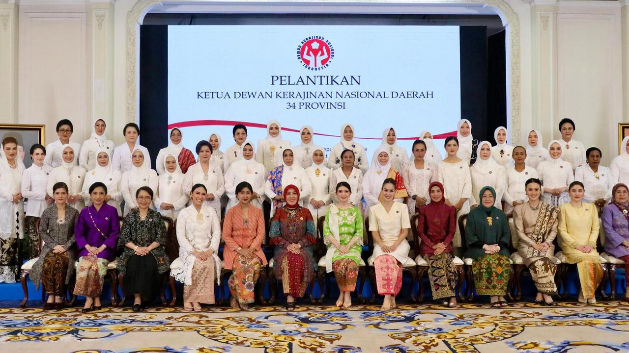 Ketua Harian Dekranas: Pelantikan Dekranasda Provinsi Momentum Perkuat Pembinaan Perajin Daerah