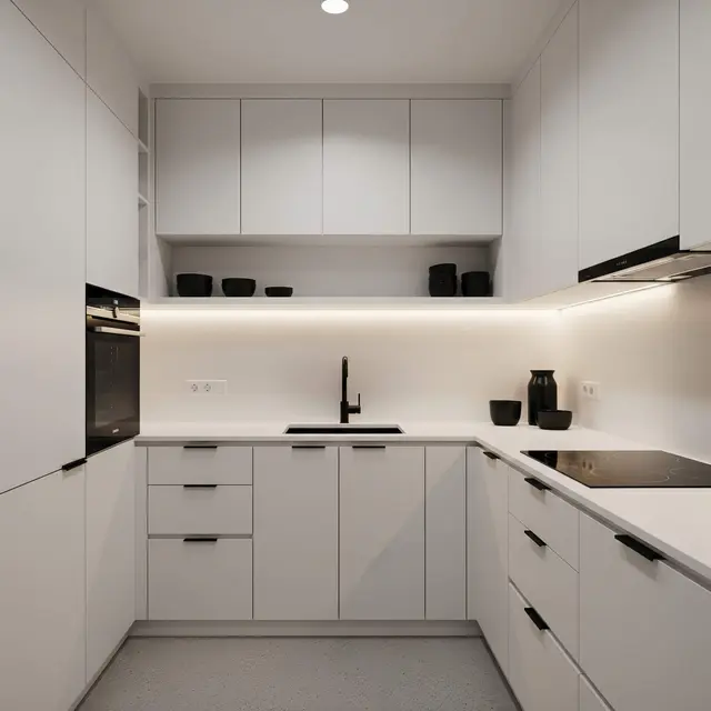 Desain Dapur Kecil Ukuran 3x3 Tapi Terasa Lega