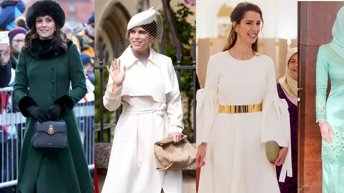 Tampil Elegan ala Putri Kerajaan Dunia, Intip Koleksi Tas Mewah Kate Middleton hingga Anisha Rosnah