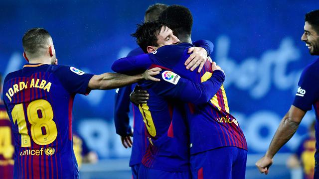 Barcelona Bungkam Real Sociedad