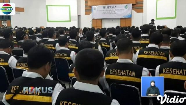 Mereka akan bertugas sebagai panitia penyelenggara ibadah haji Arab Saudi di Kantor Urusan Haji Daerah Kerja Madinah dan bandara.