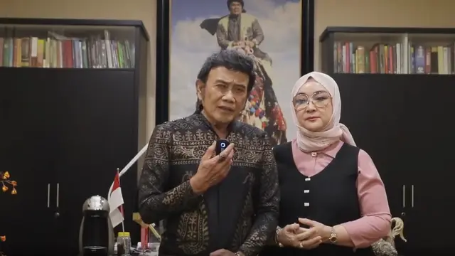 Rhoma Irama menyampaikan ucapan duka atas kabar Eril anak Ridwan Kamil yang sudah dinyatakan meninggal dunia. (Instagram @rhoma_official)