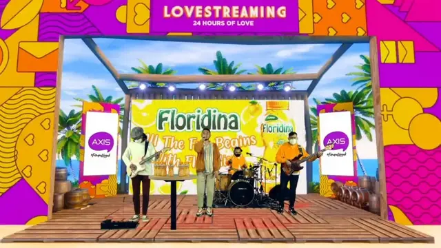 Highlight Momen Valentine Romantis Bareng Rendy Pandugo & Lalahuta di #FunWithFloridina Lovestreaming