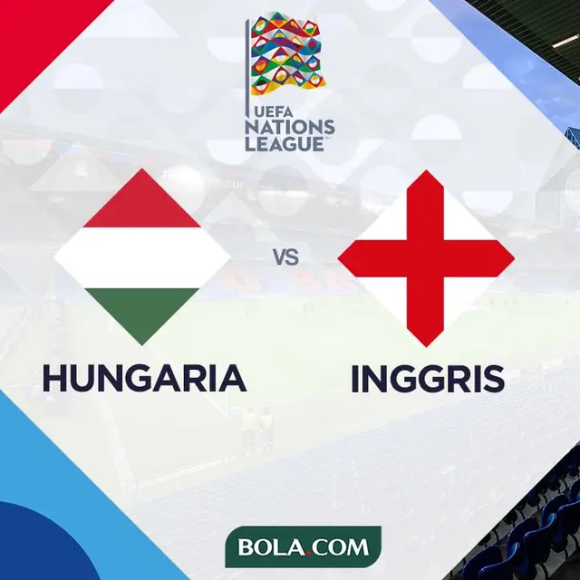 UEFA Nations League - Hungaria Vs Inggris