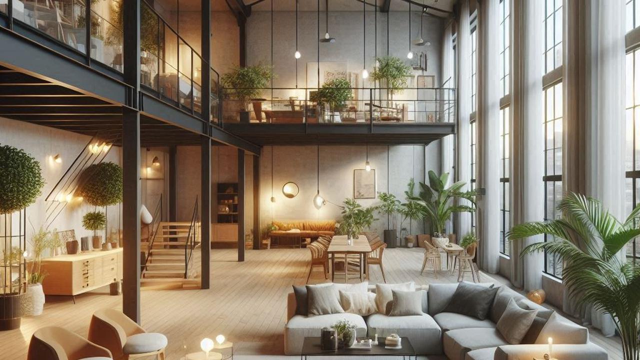 Desain Rumah Minimalis Loft
