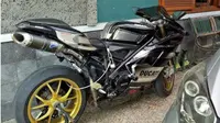 Motor Ducati yang dilaporkan hilang telah ditemukan. (KRJogja.com)