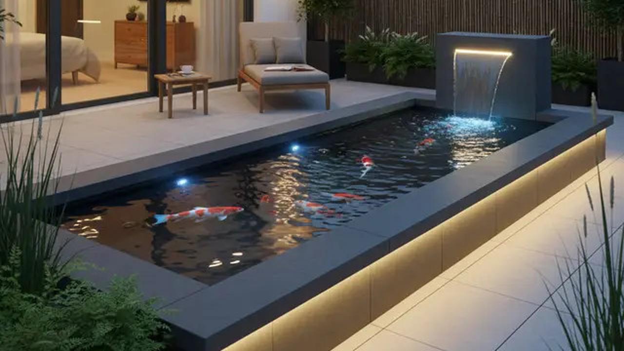 7 Desain Kolam Ikan Estetik di Teras Rumah 2025, Bikin Hunian Makin Asri dan Menenangkan