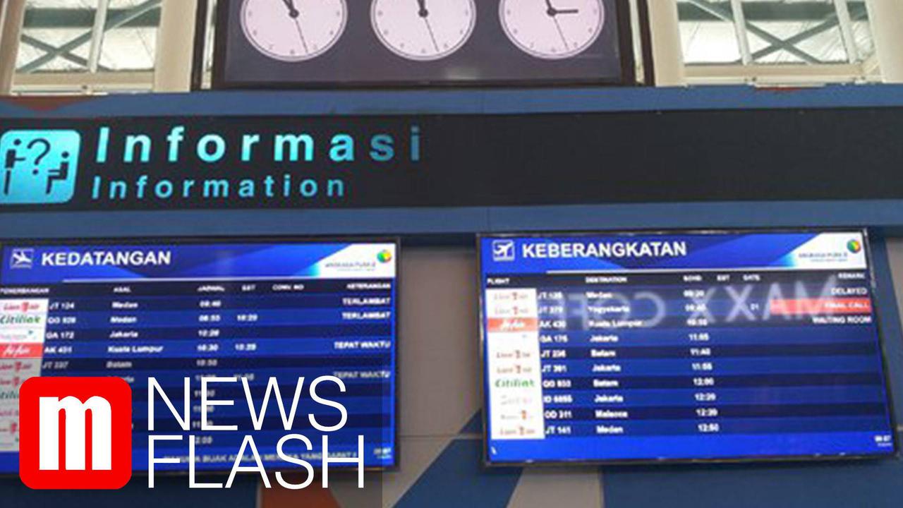 VIDEO: Gara-gara Kabut Asap Sejumlah Maskapai di Riau Tunda Penerbangan