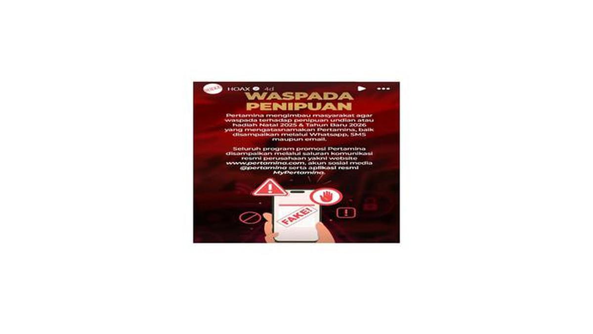 Cek fakta kuesioner Pertamina
