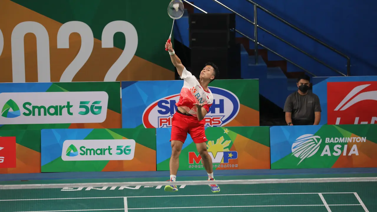 Anthony Ginting, Kejuaraan Asia 2022