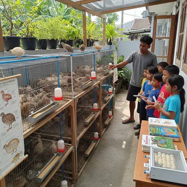 Usaha Ternak untuk Edukasi