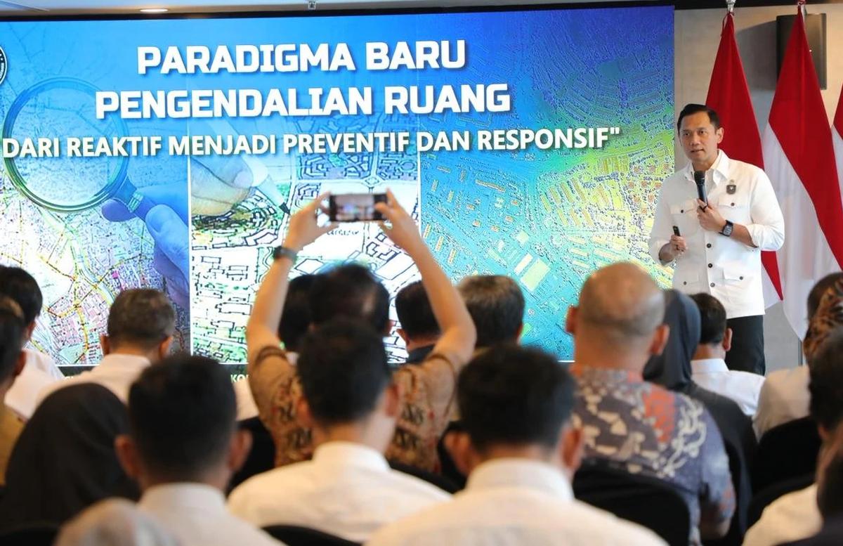 FOTO: AHY Dorong Tata Ruang Jadi Fondasi Pembangunan Berkelanjutan
