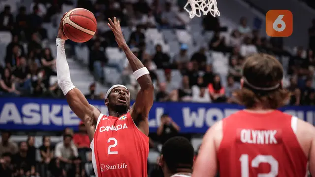 Timnas Basket Lebanon vs Kanada - Piala Dunia FIBA 2023