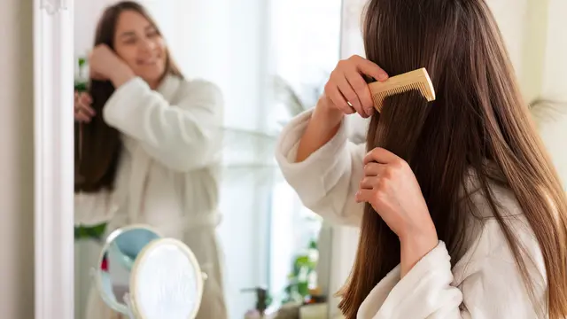 Brushing Hair