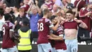 Gol tunggal West Ham dicetak oleh Said Benrahma di menit ke 27. (AP Photo/Ian Walton)